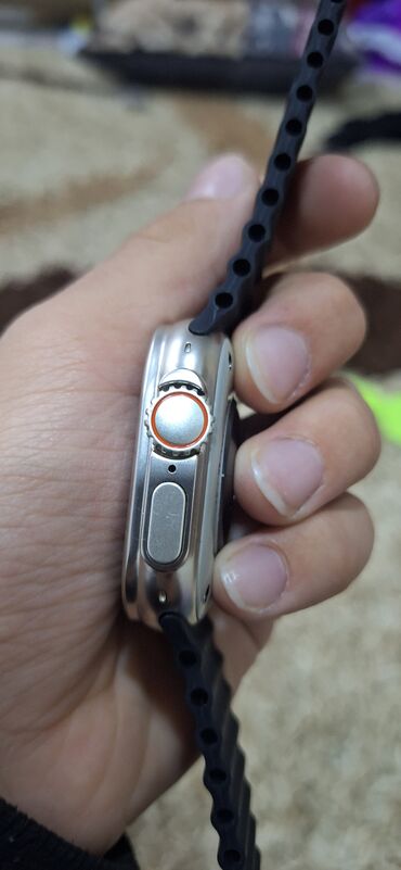 Другие смарт-часы: Реплика на вид как у оригинального Apple Watch Ultra-2. закруглёнными — 1