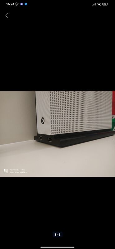 alcatel one touch 992d: İdeal vəziyyətdə Xbox One S satıram. 500 gb. 2 gamepadı var ağ