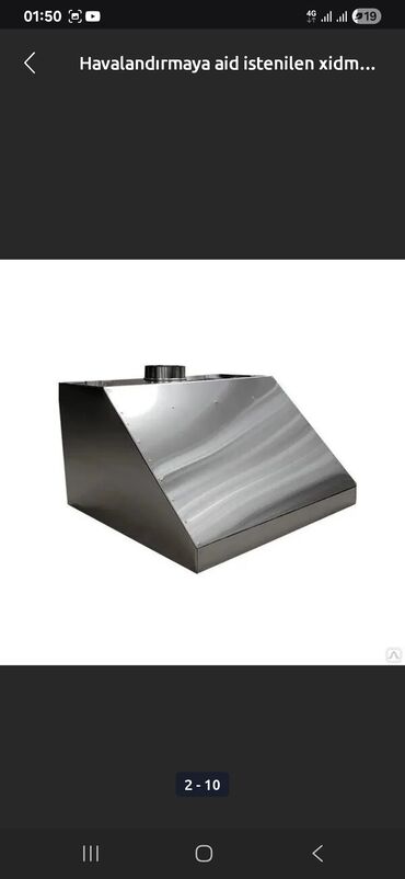 Havalandırma sistemləri: Sənaye tipli mətbəx üçün havatəmizləmə sobaları və aspirasiya — 23