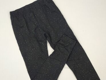legginsy brokatowe: Leggings for kids, Destination, 14 years, 158/164, condition - Very good