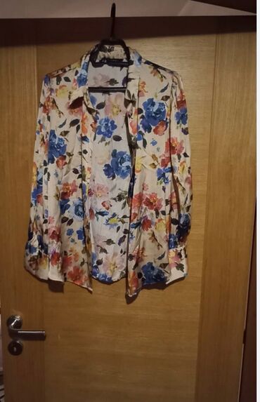 bluze za punije žene: Zara, 2XL (EU 44), Cvetni, bоја - Šareno