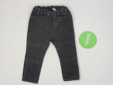 boho koszule: Spodnie jeansowe, H&M, 12-18 miesięcy, stan - Bardzo dobry — 2