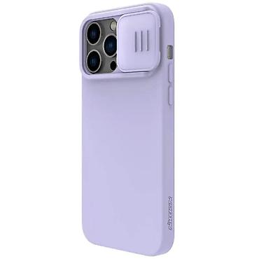 Maske i futrole za telefone: Maska Nillkin CamShield Silky za iPhone 14 Pro 6.1 ljubicasta — 3