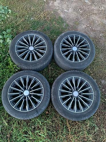 bmw e39: Колеса в сборе 215 / 55 / R 16, Зима, Б/у, Комплект, Легковые, Литые, отверстий - 5 — 2