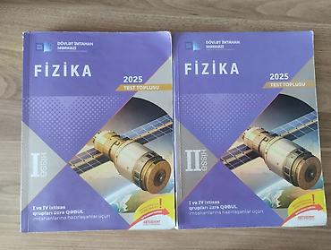 mekteb çanta: Məhsul: “Fizika 2025 – Test Toplusu”, Dövlət İmtahan Mərkəzi (DİM) — 1