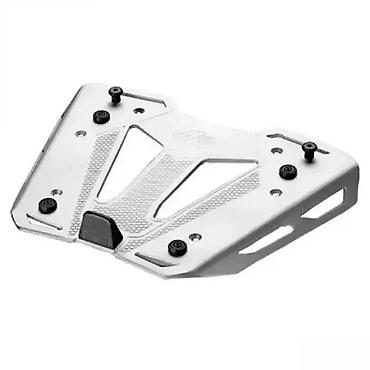 peda 200: Aluminijumska zadnja nosač-ploča za motocikl (top case/bag sistem) - — 2