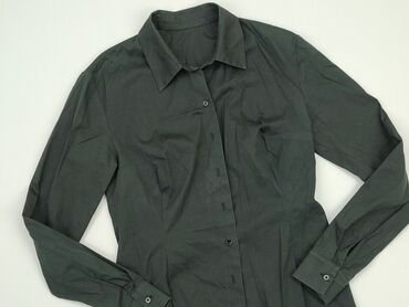 czarne bluzki z długim rękawem: Shirt, S (EU 36), condition - Good