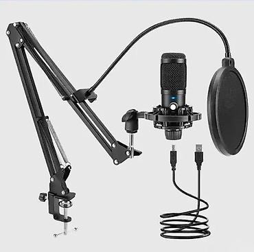 Zvučnici, slušalice i mikrofoni: USB kondenzatorski mikrofon set za streaming/podkast Komplet — 4