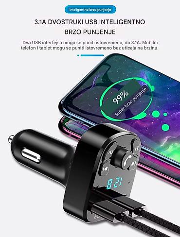 Auto oprema: Tekst oglasa Naziv proizvoda: Auto MP3 plejer Materijal: ABS Boja — 4