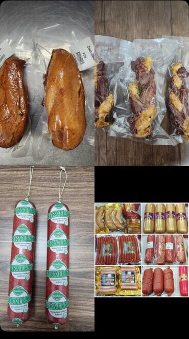 Kolbasa və sosislər: Ət məhsulları – kolbasa və sosis çeşidləri Məhsul təsviri: - Təbii ət — 4