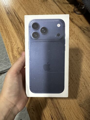 телефон айф: IPhone 17 Pro Max, Новый, 256 ГБ, Midnight, Коробка