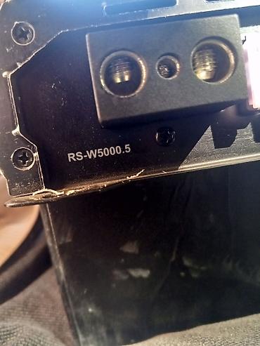 5 1 səs: REISS Audio RS-W5000.5 – 5 kanallı Class AB avtomobil gücləndiricisi — 3