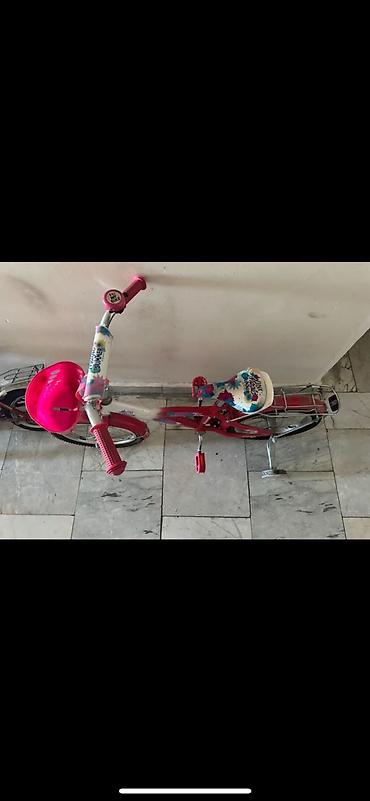 teker velosiped: İşlənmiş Dörd təkərli Uşaq velosipedi 14", sürətlərin sayı: 20, Ünvandan götürmə — 3