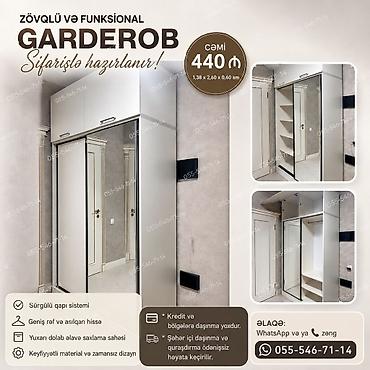 Düz dolab, Qarderob, Kupe, 2 qapılı lalafo.az -da Düz dolab, Qarderob, Kupe, 2 qapılı