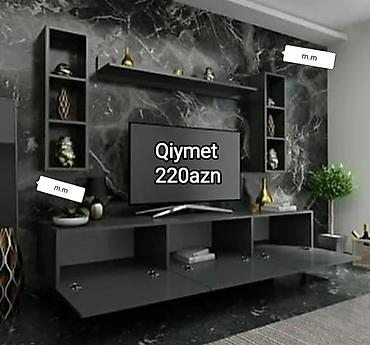 tv alti: Yeni, Düz TV altlığı, Polkalı, Laminat, Azərbaycan — 4