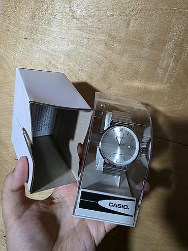 "Casio" kişi qol saatı. Qutulu. Yenidir. Cəmi 20 manata. Qutusu ilə