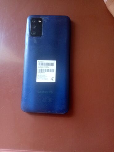 сколько стоит телефон на запчасти: Samsung Galaxy A03s, Б/у, 64 ГБ, цвет - Голубой, 1 SIM
