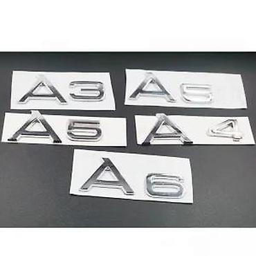 Auto delovi, gume i tjuning: Auto znak natpis A3L A4L, A6L, A8L. Samolepljivi znakovi sa slike. ✨ — 9