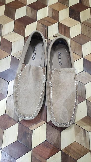 maksan: Aldo kişi mokasinləri - Model: slip-on mokasin - Rəng: açıq bej (qum — 3