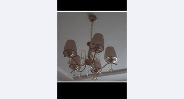 divar lampaları: Çılçıraq, 5 lampa