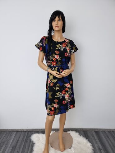 letnje haljine prodaja: Vila M (EU 38), bоја - Šareno, Drugi stil, Kratkih rukava