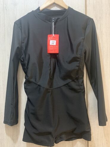 купальник gucci: Слитный купальник, На молнии, цвет - Черный, 2XL (EU 44)