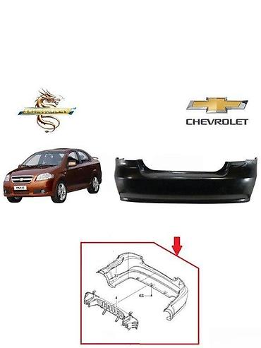 t250: Arxa, Chevrolet Aveo 2008 il, Çin, Rayonlara çatdırılma, Ünvandan götürmə, Ödənişli çatdırılma — 1