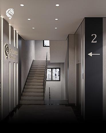 платинум: 2 комнаты, 80 м², АУЦА Элитка, 8 этаж, ПСО (под самоотделку) — 3