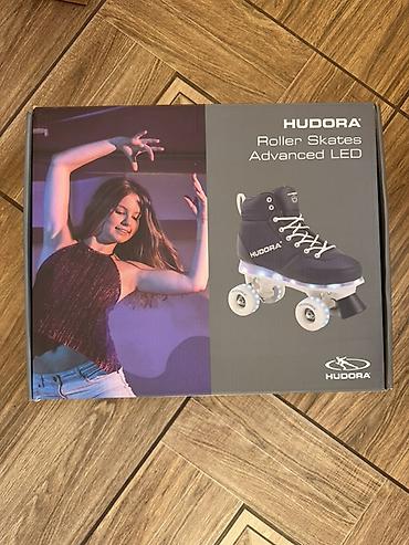 Эщиктин ролиги: Продаю кайфовые роликовые коньки HUDORA Roller Skates Advanced LED — 3
