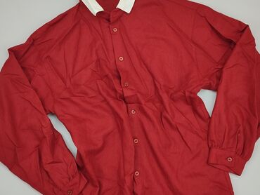 czerwone bluzki z koronki: Shirt, S (EU 36), condition - Good