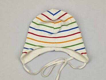 biała czapka ny: Hat, 44-45 cm, condition - Good