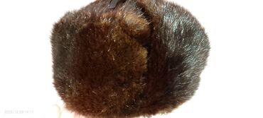 Baş geyimləri: Kiş,i qadın üçün xəz beret/şlyapa - Material: təbii tünd qəhvəyi xəz -da lalafo.az — 1 Baş geyimləri: Kiş,i qadın üçün xəz beret/şlyapa - Material: təbii tünd qəhvəyi xəz — 1