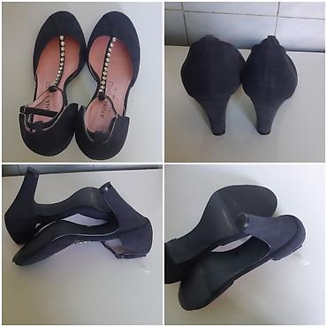 shoes: Anna Scholz for Simply Be – elegantne teget cipele na štiklu - Model — 3