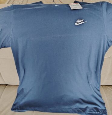 Futbolkalar: Futbolka, Nike, L (EU 40), rəng - Göy