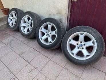 оригинальные штампованные диски опель: Колеса в сборе 255 / 55 / R 18, Зима, Б/у, Комплект, Внедорожные (АТ/МТ), Литые, отверстий - 5