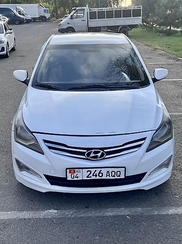 салярий: Hyundai Solaris: 2015 г., 1.4 л, Автомат, Бензин, Седан — 1