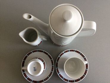 Kompleti posuđa: NEMACKI porcelan iz 70tih Nemacki tanki porcelan, komplet za dvoje — 12