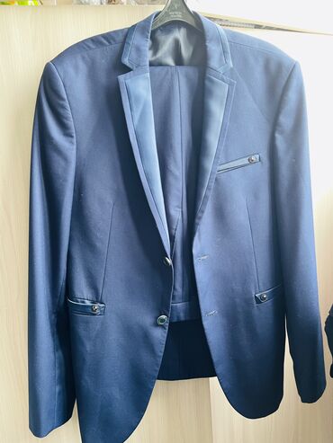 итальянский костюм: Костюм L (EU 40), цвет - Синий