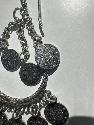 серебрение: Серебряные серьги, Проба 925, Без вставки, Женские, Б/у — 4