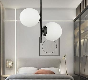 kar kuresi: Çılçıraq, 2 lampa, Şüşə — 1