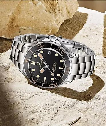 Ručni satovi: Pagani Design PD-1667 - Omega Seamaster Diver 300M Homage Potpuno nov — 3