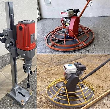 dremel 300: Mašina za zaglađivanje betona (helikopter) + stativna jezgra/krunska — 1
