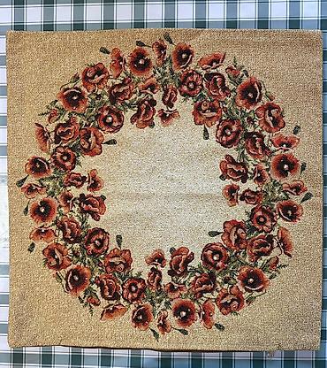 Наволочки: Декоративные наволочки с гобеленовым рисунком “цветы” - Формат — 14