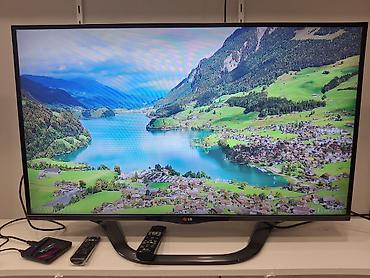 Smart TV bokslar: LG 109 ekran ideal vəzitdədir cızığı belə yoxdur. cızığı belə yoxdur — 2