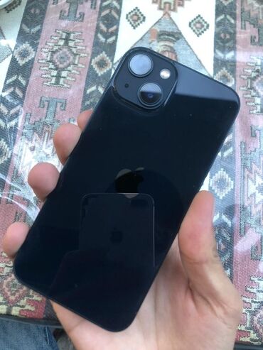 чехол на телефон fly: IPhone 13, Черный, Face ID