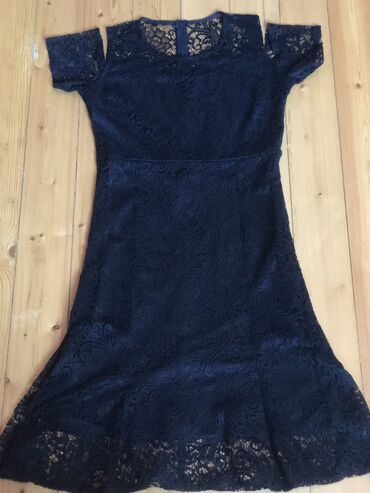 ziyafət paltar: Вечернее платье, Миди, XL (EU 42)