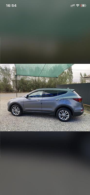 май жубаз: Hyundai Santa Fe: 2017 г., 2 л, Автомат, Дизель, Жол тандабас — 3