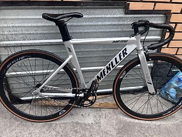 Спорт жана хобби: Фикс-байк Mexller MR100 - Рама и вилка: алюминий (жесткая вилка) — 1