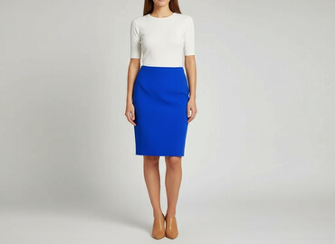 spódniczka skórzane plisowane: Sarex, Women`s skirt, size L