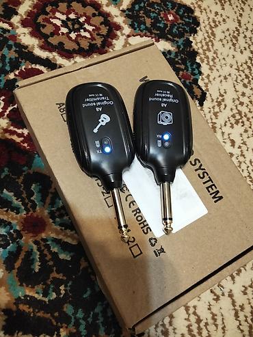 gitara sekilleri: A8 simsiz audio sistemi gitara və digər 6.35 mm girişli musiqi — 4